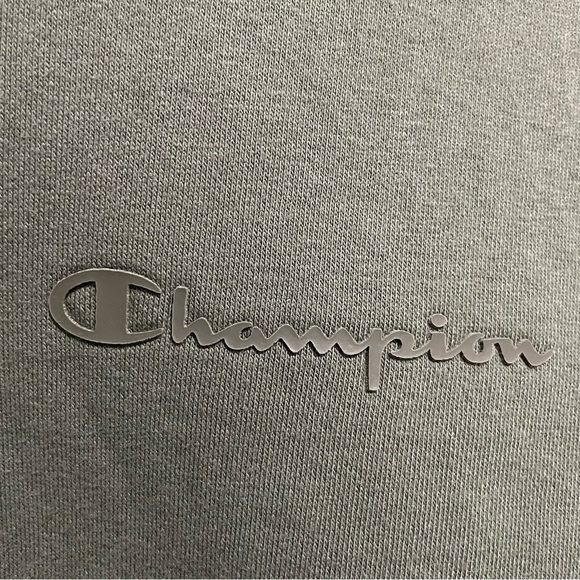 Champion Green Crewneck Sweatshirt Olive Sage Green Men’s Small - Picture 3 of 8